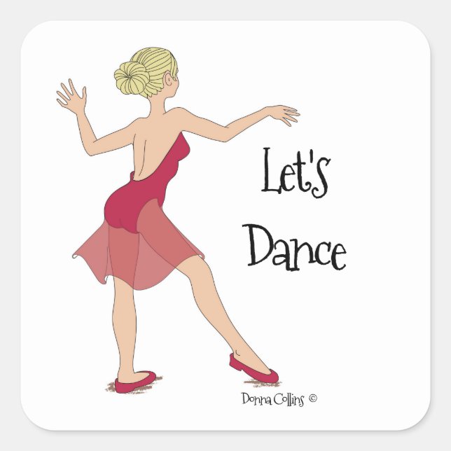 Let's Dance Sticker (Front)