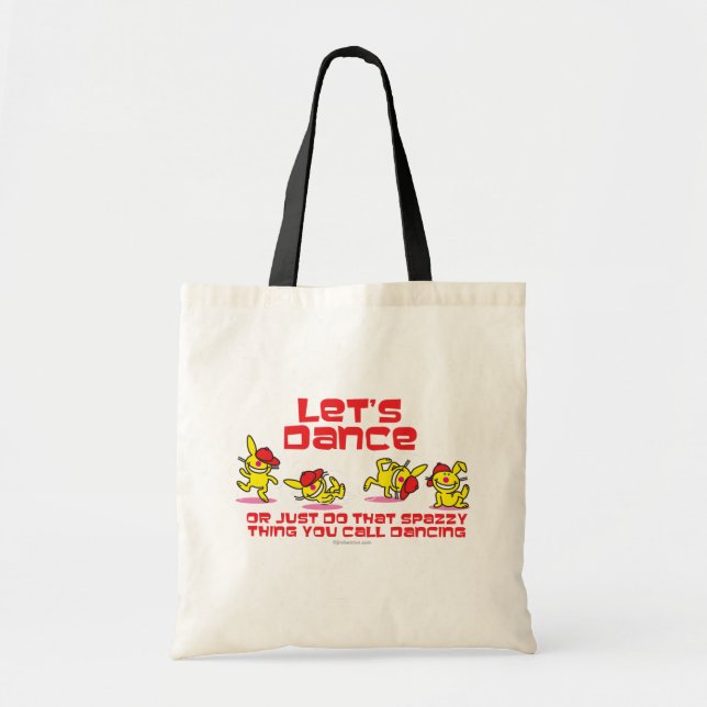 Let's Dance Tote Bag (Front)