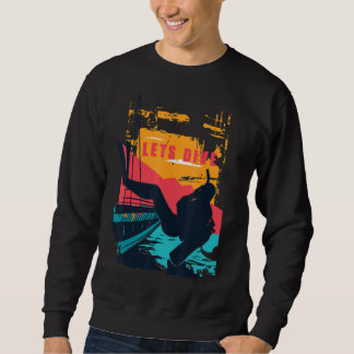 Lets Dive Diving  Diving Clothing  Apnoea Diving Sweatshirt