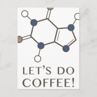 let's do coffee (caffeine molecule)