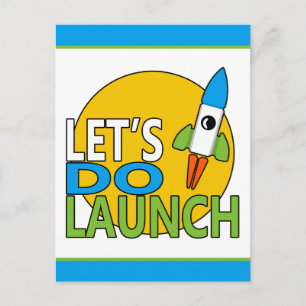 Let's Do Launch Postcard