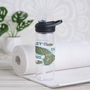 "Let's Do This" Alligator - The White Lotus Water Bottle