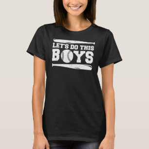Lets Do This Boys Baseball Mama Sayings Mum T-Shirt