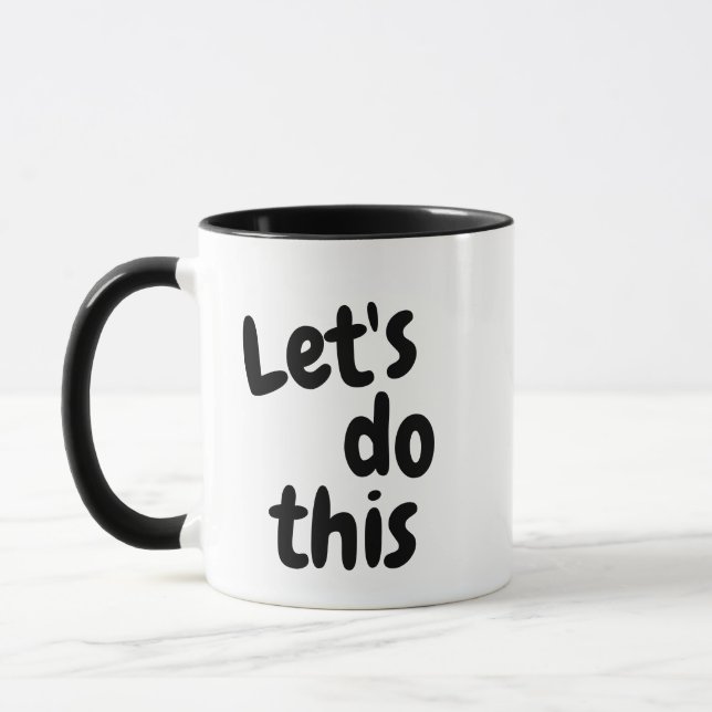 Let's do this coffee mug (Left)