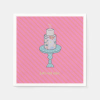 Lets Eat Cake Cute Party