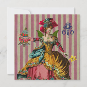 Let's Eat Cake ~ Invitation / RSVP 5.25x5.25