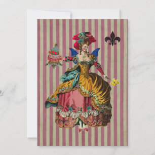 Let's Eat Cake ~ Invitation / RSVP 5.25x5.25