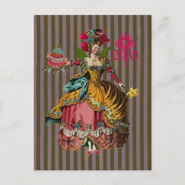 Lets Eat Cake ~ Postcard / Invitations 4.25 x 5.6 (Front)