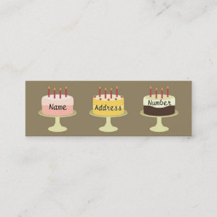 Let's Eat! Calling Card