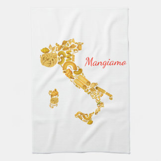 Let's Eat - Italian Pasta Kitchen Towel