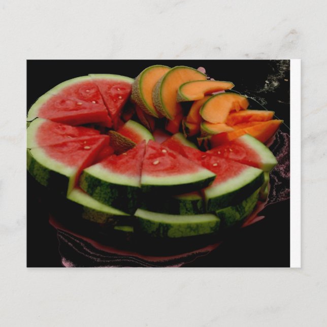 lets eat postcard (Front)