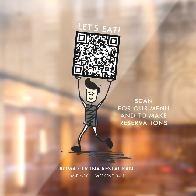 Let's Eat QR Code (Sheet 2)
