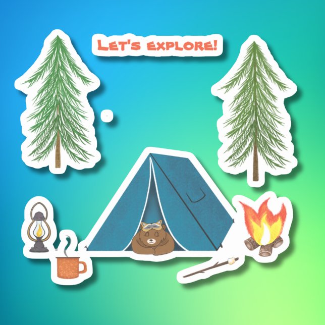 Let's Explore Bear Sleeping By Campsite (Creator Uploaded)