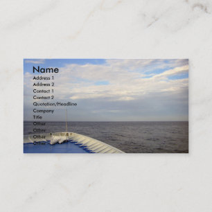 Let's Explore/Cruising Business-Profile Card