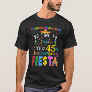 Let's Fiesta Birthday Party Mexican Cinco De Mayo  T-Shirt