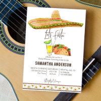 Let's fiesta bridal shower tacos and tequila