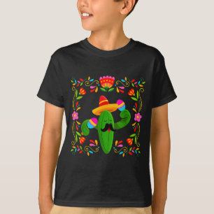 Lets fiesta cinco de mayo with guitar cactus T-Shirt