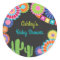Let's fiesta favour tag Sticker Mexican Baby Showe