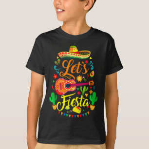 Let's fiesta happy cinco de mayo mexican sombrero T-Shirt