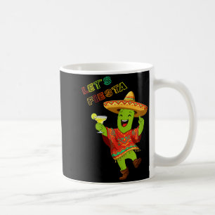 Let's fiesta like there's no mañana apparel coffee mug