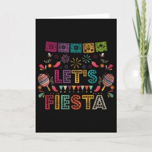 Lets Fiesta Mexico Card