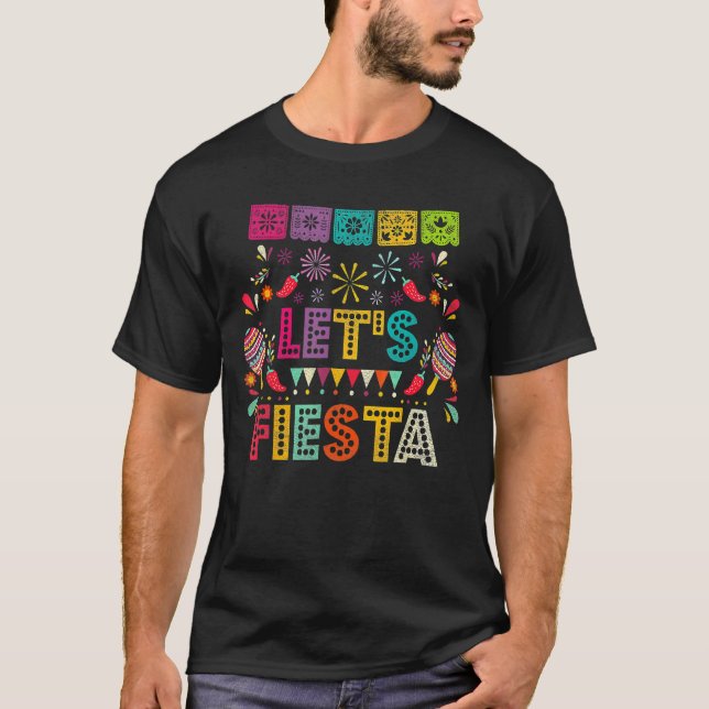 Lets Fiesta Mexico T-Shirt (Front)