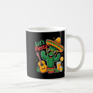 Let's fiesta party mexican 5 de mayo funny cinco coffee mug