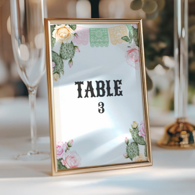 Let's Fiesta Tabletop Sign  (Creator Uploaded)