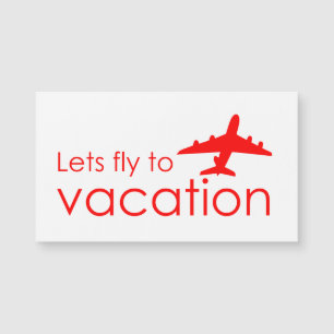 Lets fly to vacation