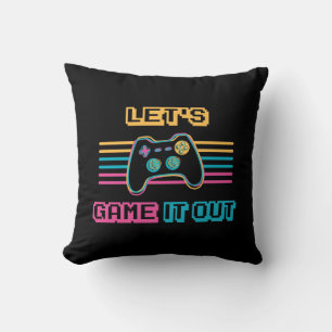 Let's game it out - Retro style Cushion