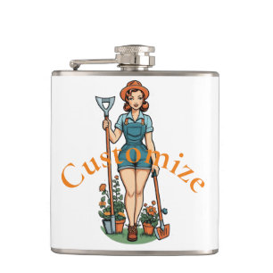 Let's Garden Thunder_Cove Hip Flask