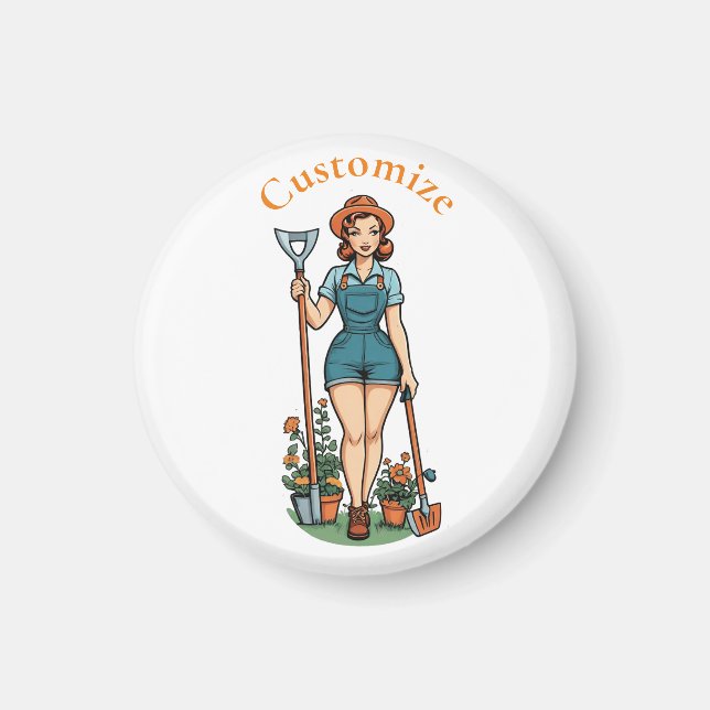 Let's Garden Thunder_Cove  Magnet (Front)