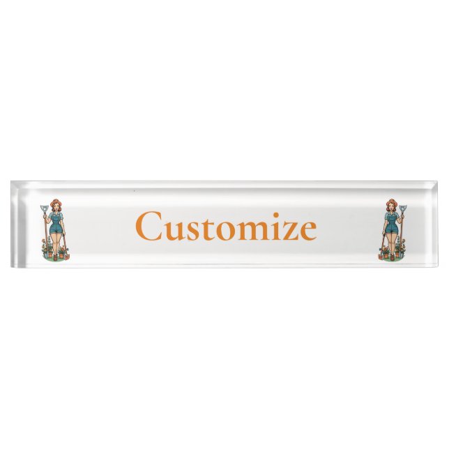 Let's Garden Thunder_Cove  Nameplate (Front)