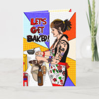 Let's Get Baked | Pop Art Style Birthday