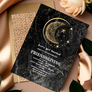 Let's Get Basted | Friendsgiving invitation