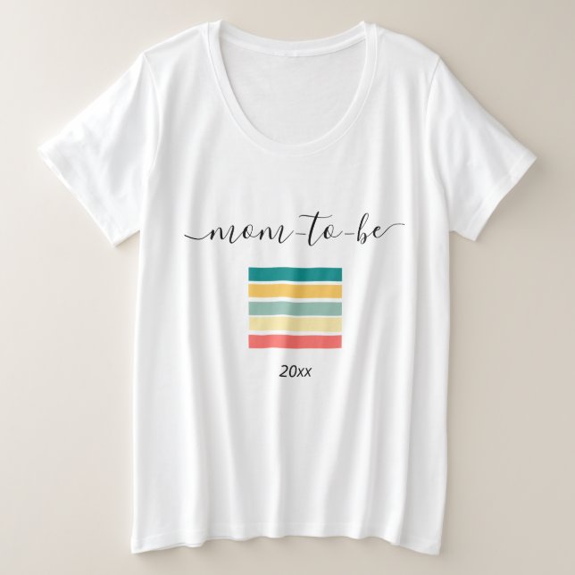 Let's Get Beachy Plus Size T-Shirt (Design Front)