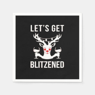 Let's Get Blitzened Classic Napkin