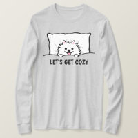 Le'ts Get Cosy Adorable Pomeranian Dog Tucked in