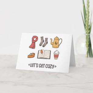 Let's Get Cosy Card