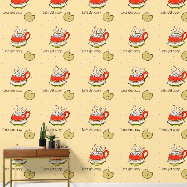 Let's get cosy (coffee & cookie) wallpaper (Hallway)