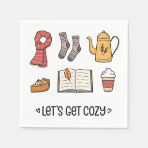 Let's Get Cosy Napkin
