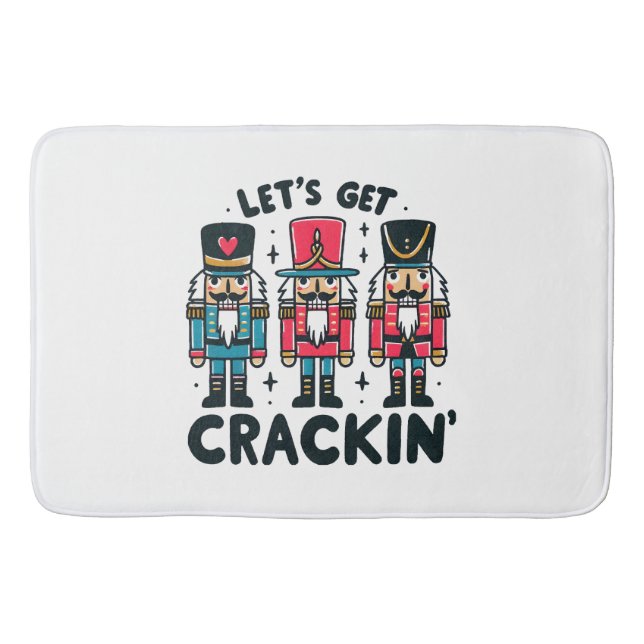 Lets Get Crackin Bath Mat (Front)