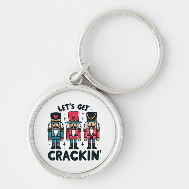Lets Get Crackin Key Ring (Front)