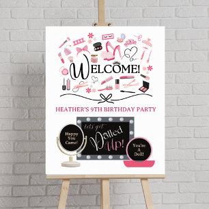 Let's Get Dolled Up Welcome Poster