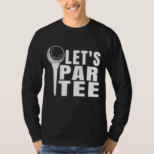 Let's Get Drunk And Drive The Golf Cart Retro Golf T-Shirt