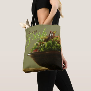 "let's get FRESH" All-over Print TOTE Bag