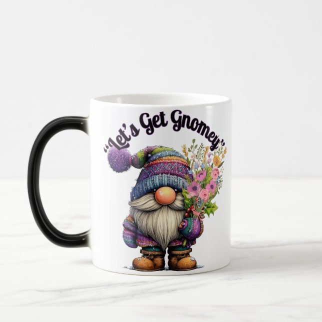 Let's Get Gnomey Magic Mug (Left)