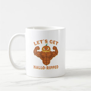 Let's Get Hallo Ripped Halloween Workout Coffee Mug