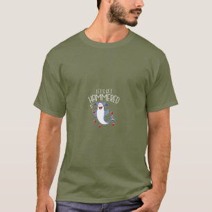Lets Get Hammered Funny Beer Drinking Shark Tee