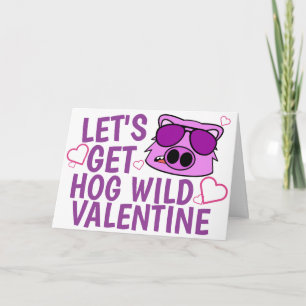 Let's Get Hog Wild Holiday Card
